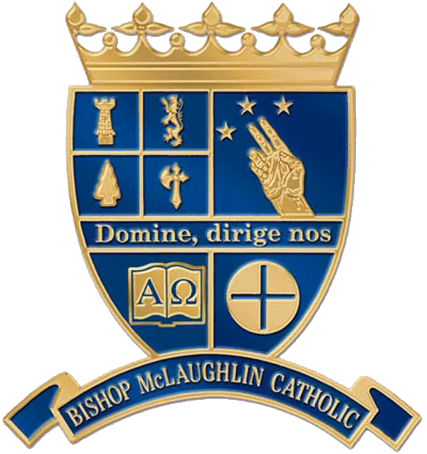 Bishop Mclaughlin Catholic High School Logo Small